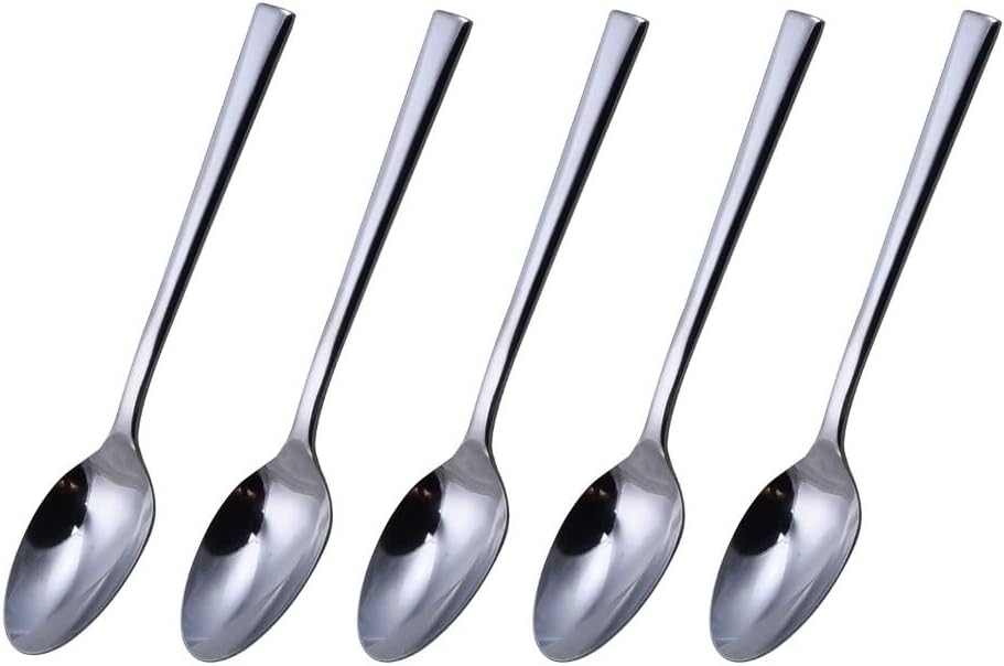 Liberty Corporation ST-II LD-659 Style Tableware Stainless Steel Teaspoon Set of 5