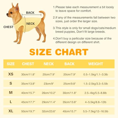 Hunde-Shirt, Sommerkleidung, ärmellos, bunt, Welpen, Tank-Tops, atmungsaktive Weste, T-Shirts für kleine, mittelgroße Hunde und Katzen, Kleidung
