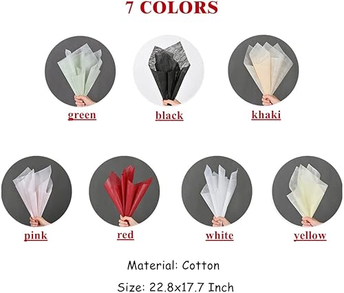 Miniatura 6 de BBJ WRAPS Papel de Envolver Flores de Tissue Dibujado a Mano Coreano No Tejido Impermeable Envolturas Florales de Ramo para Empaque de Floristería