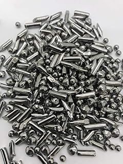 Stainless Steel Tumbling Media Shot Jewelers Mix 4 Shapes 1/8" Tumbler Finishing 2