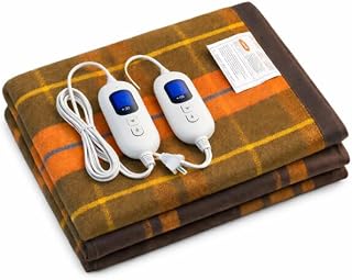 Bell electric blankets®- Double Bed Electric Blanket- Zed Certified Heating Bed Warmer with 4 Heat Settings- Size (150cms ... Price In India