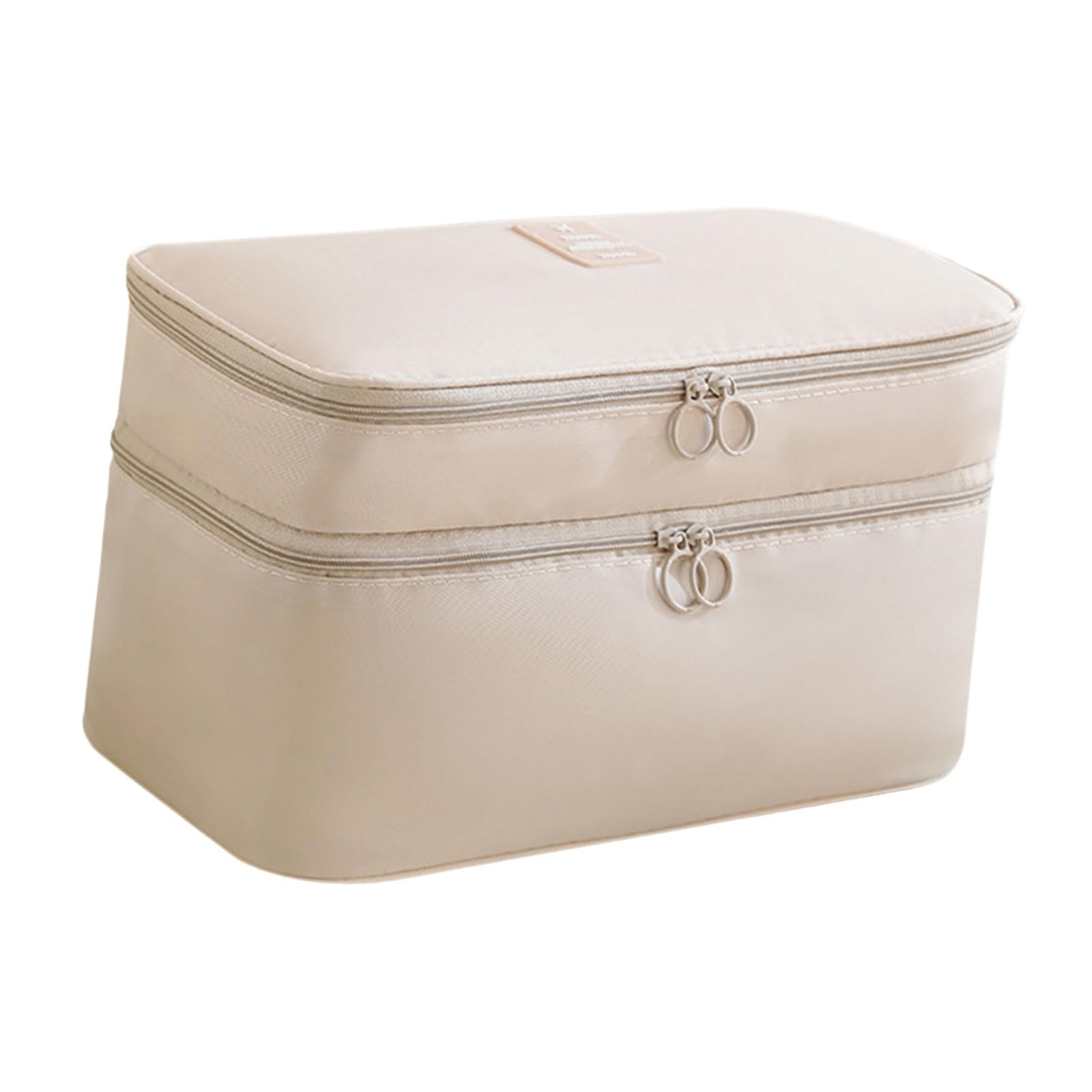 Mekalero Women's Beige Color Multipurpose Drawer Systems Home Accessory Portable For Underwear Adaptable Size Elegant Designs Waterproof Protective Portable Organizers