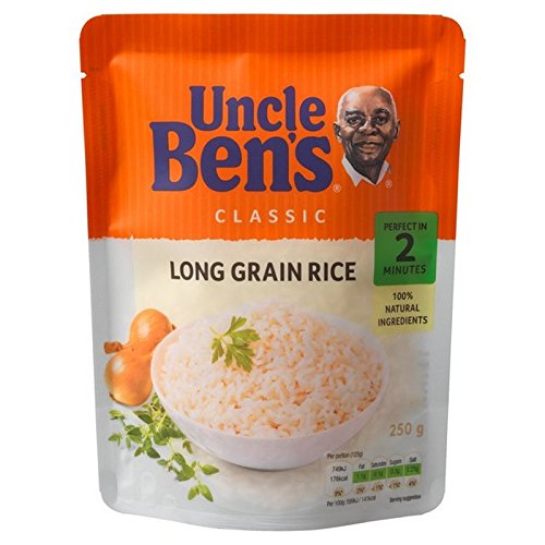 (Uncle Ben's (�f���x������)) �����Ă�250�O������\�� (x2) - Uncle Ben's Express Long Grain Rice 250g (Pack of 2) [���s�A���i]