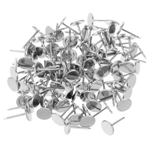 Happyyami XeXƋpze100pcs 17mmۃwbhB  ؍ތŒe ƋCDIYp