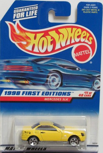Hot Wheels Mercedes SLK 1998 1:64 escala miniatura 1