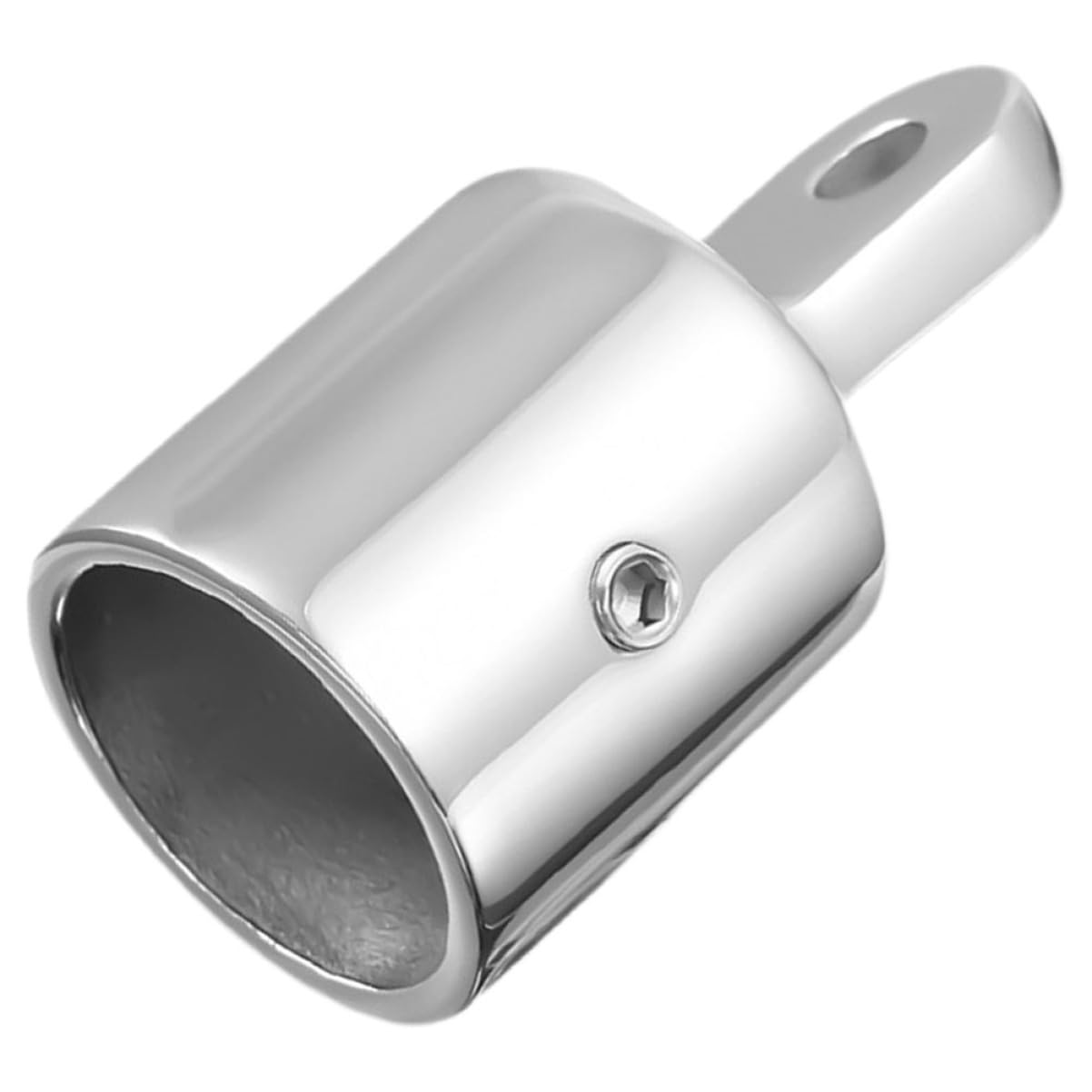 BESPORTBLE 4 Pièces Parties Supérieures du Bimini Accessoires De Bateau Hauts pour Bateaux Chapeaux D'auvent De Yacht Tops Économiseur De Traverse Charnière Marin Acier Inoxydable Silver