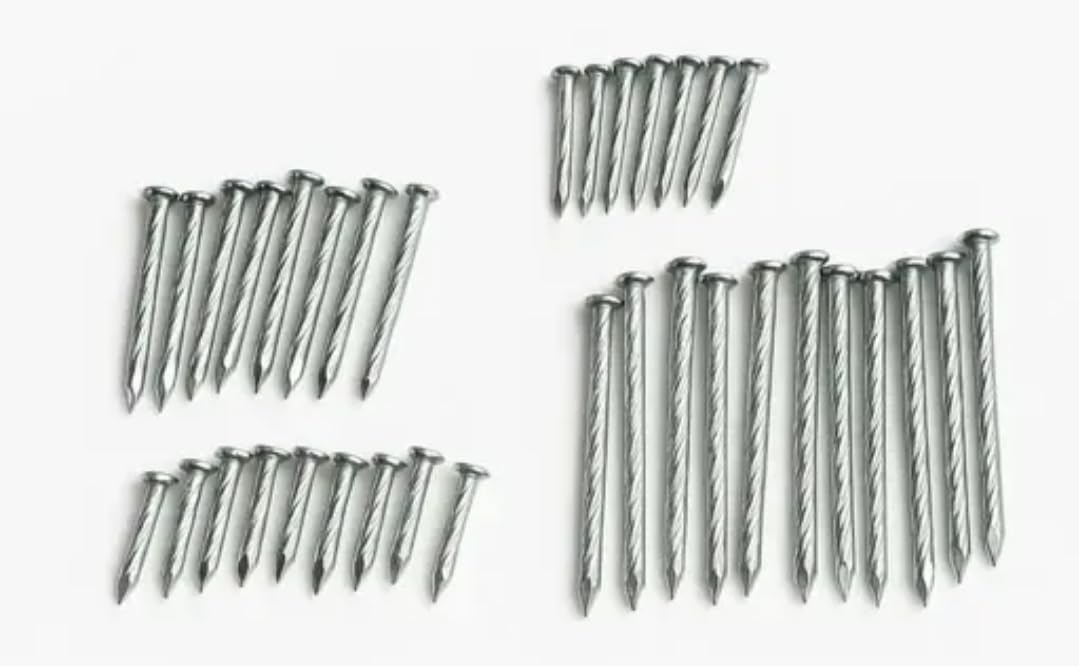 Mixed Size Steel Nails Set | 1, 1.5, 2 & 3 Inch | 48 Pieces for Woodwork, Carpentry & Furniture Fixing-image-25