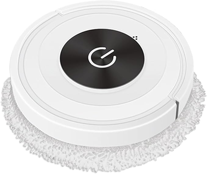 Genérico Robot Aspirador,Aspirador Robot con Fregado Automático 2 en 1 - Dispositivo Inteligente para la Limpieza de Suelo Alfombra Pelo de Mascota en Espacios Pequeños en Casa Sala y Cocina