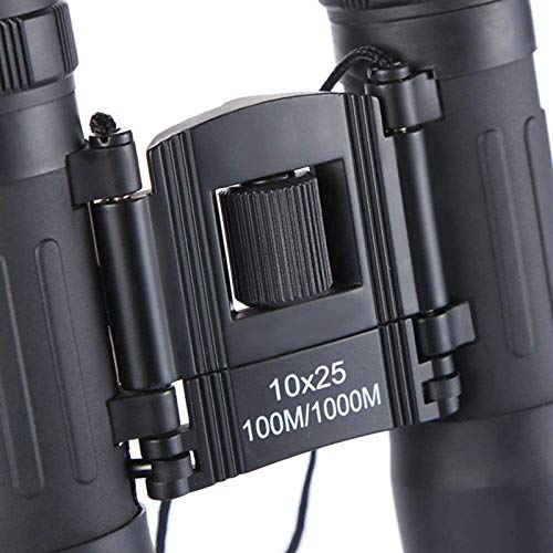 Binoculares 10x25 Telescope portátil negro miniatura 5
