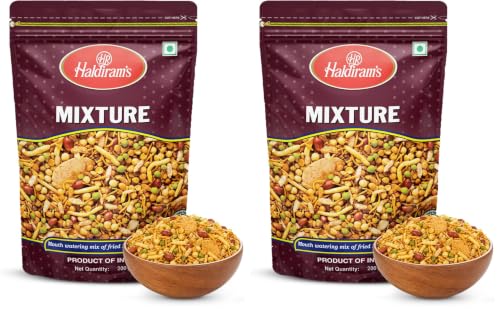 Image of Haldiram's Nagpur Mixture, 150g /200g(Weight may vary) (Pack of 2)
