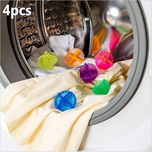 OMAZING KITCHEN Washing Machine Ball Laundry Dryer Ball Durable Cloth Cleaning Ball-Rendom Colour(8Pcs) 2