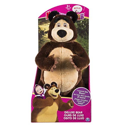 Exteriores, Toy Masha Y El Oso Peluche Oso con Sonido