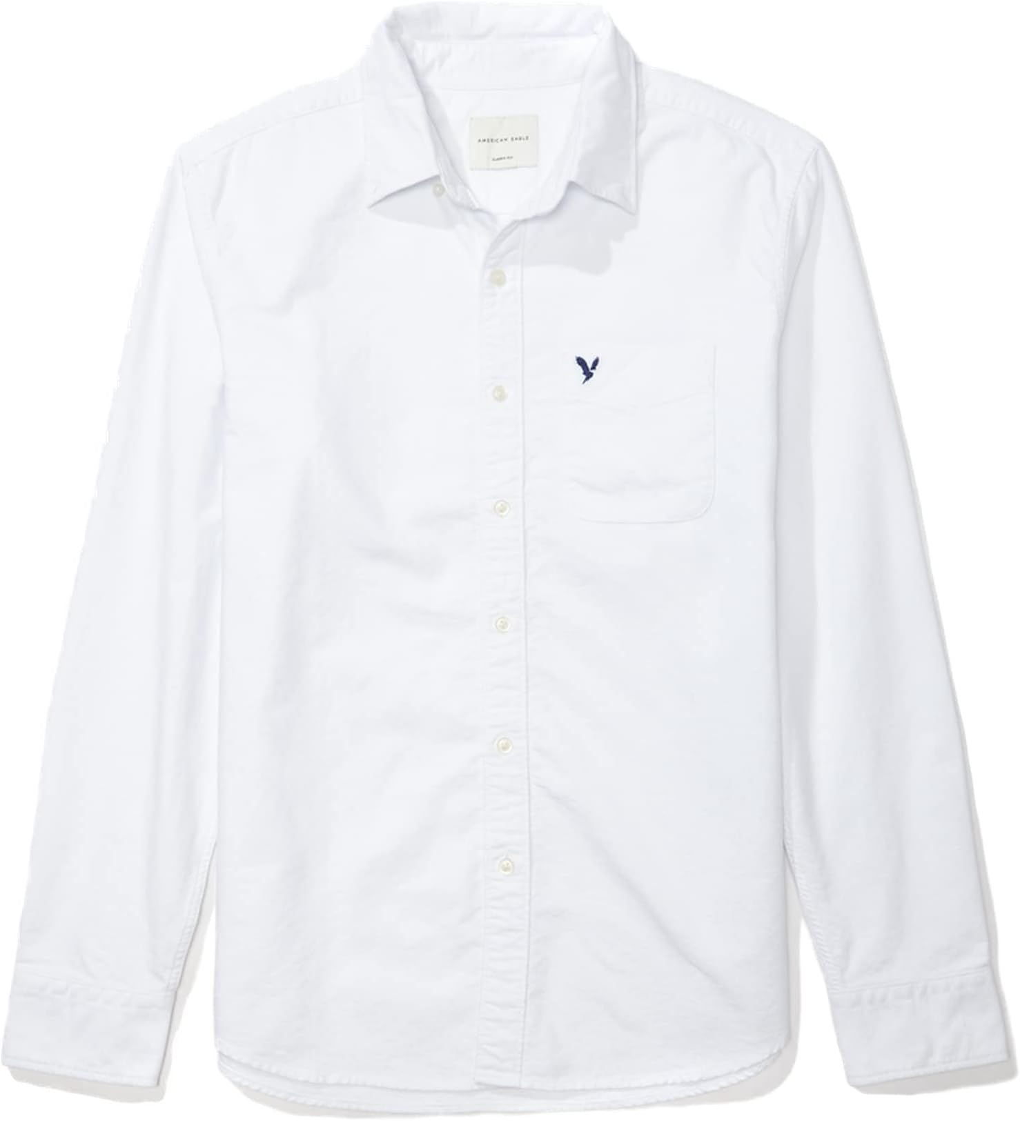 American EagleMen's Classic Fit Oxford Button-Up Shirt