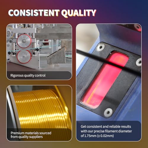 Overture OVPLA175 Pla Filament 1.75Mm Pla 3D Printer Filament thumb #4