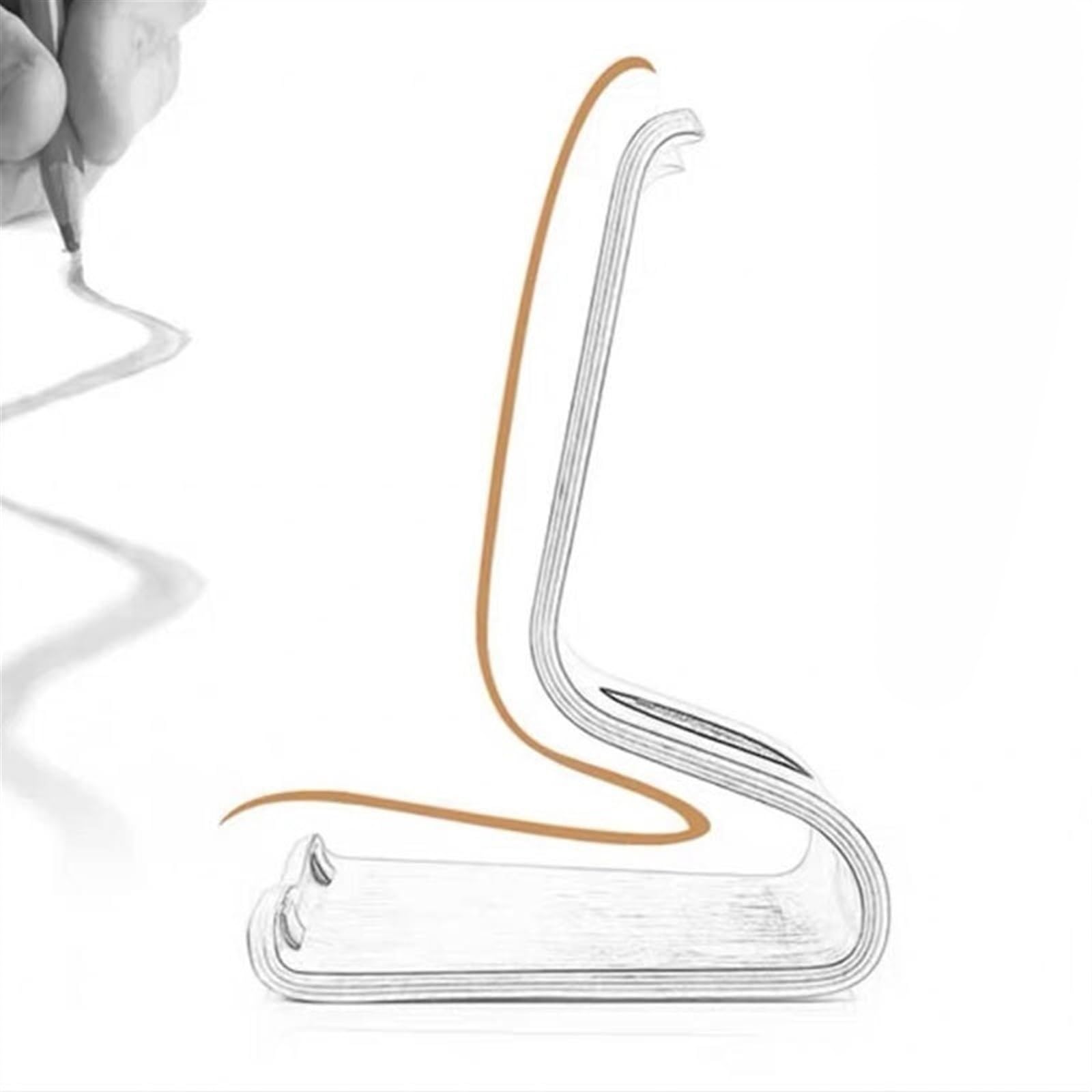 Supporto per dischi in vinile, supporto per album LP in legno, stabile espositore da tavolo per casa e ufficio, elegante supporto per dischi per organizzare collezioni musicali