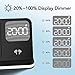SPGUARD Wireless Charger,4 in 1 Wireless Charger Station with alarm clock for iPhone 16/15/14/13/12Series,iWatch Series 10/9/8 etc, ultra2/1(Black)