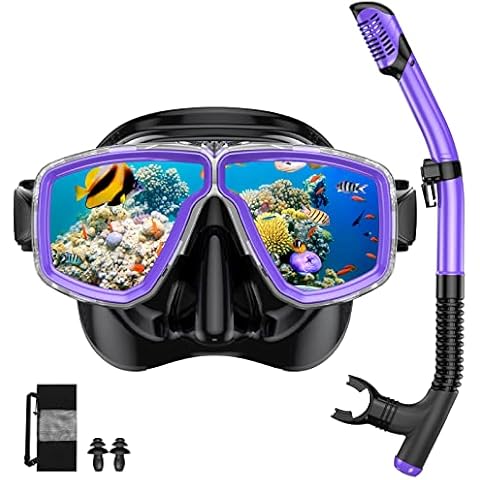 JEMULICE Schnorchelset Erwachsene Schnorcheln Set Cover