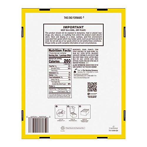 5Th Avenue Crunchy Peanut Butter And Rich Chocolate Candy, Bulk, 2 Oz Bar (18 Count) #TOP1