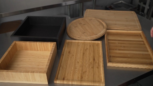 【おすすめ】Marche Box / Natural Wooden Tray Amazon.com | Restaurantware 10 x 3 Inch Wooden Tray 1 Durable