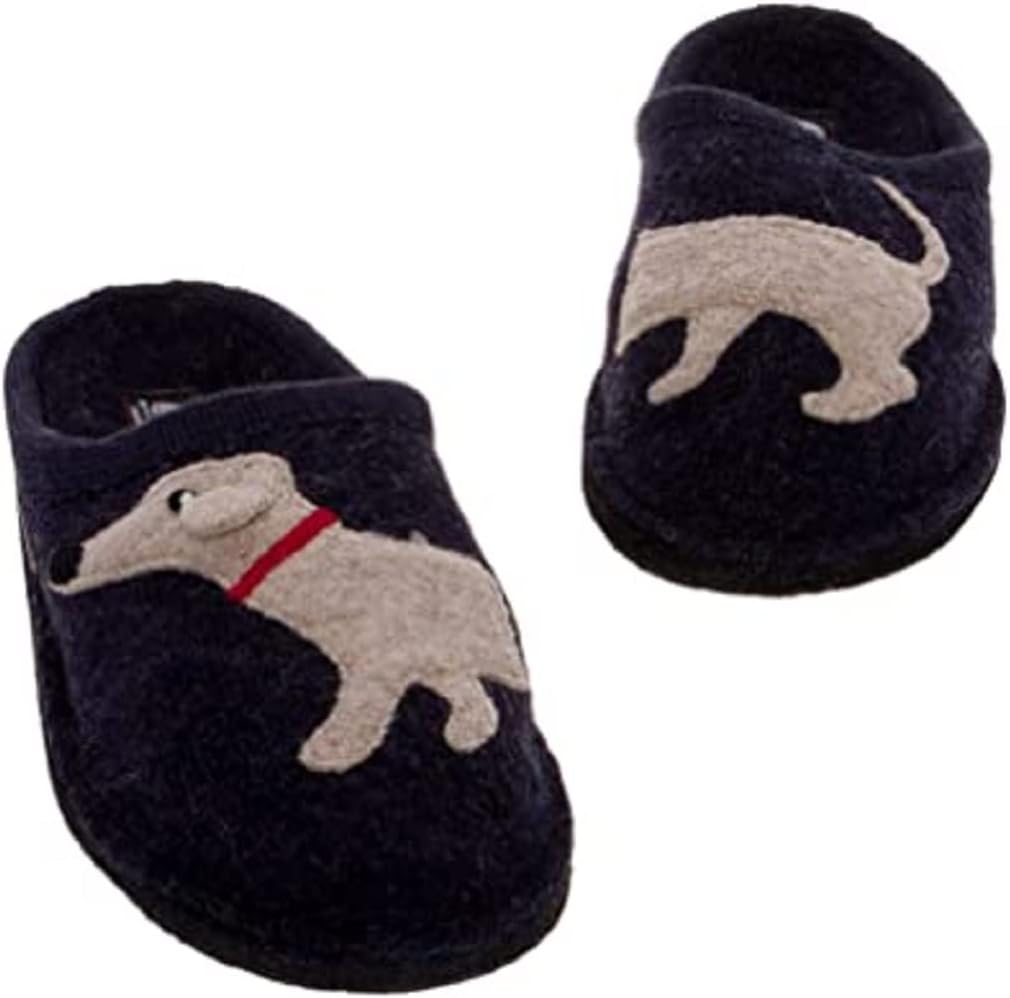 Haflinger Women's Doggy Applique Slipper - Image 5