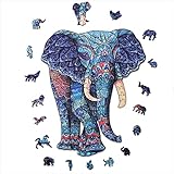 Décoration : Une fois assemblé, le puzzle animalier est parfait comme décoration dans la maison, par exemple encadré sur le mur du salon.