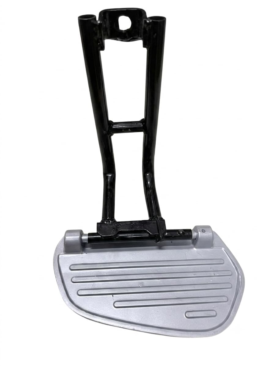Universal Heavy-Duty Foldable Ladies Footrest for Electric Scooters – Adjustable Rear Pillion Passenger Step for Okinawa, Hero Electric, Ampere, Komaki, Pure EV & All Major E-Scooters (Silver/Black)-image-49