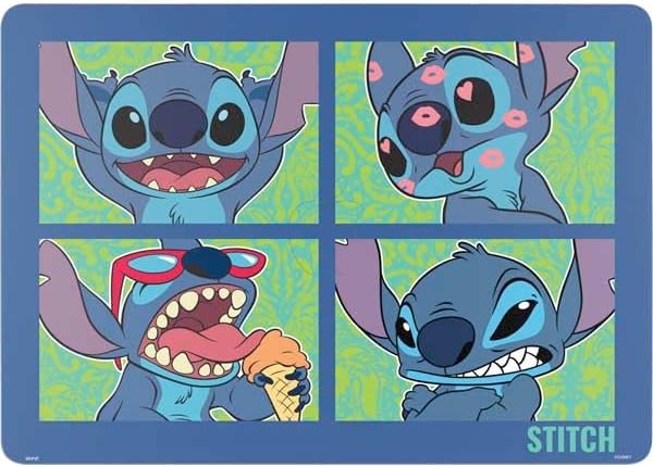 Skinit Decal Laptop Skin Compatible with MacBook Air 13in (2024-2025) - Officially Licensed Disney Lilo and Stitch Personalities Moods Design