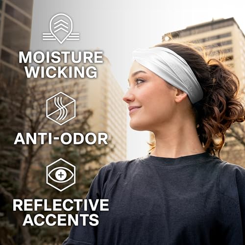 Image of COLD FACTOR Cooling Headband for Women and Men - UPF 50+ Advanced Evaporative Comfort, Instant Cooling Sweatband for Outdoor Sports, Fitness, Yoga, Hiking, Running, and Workout