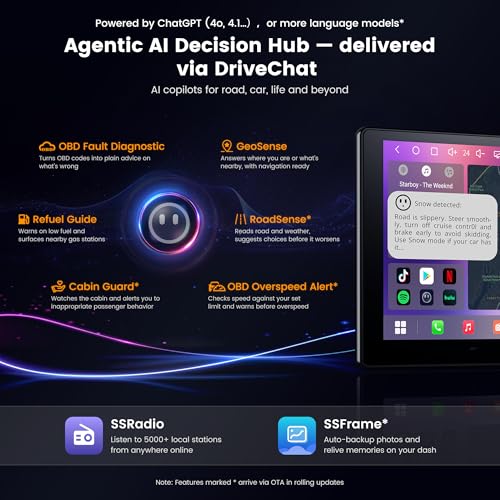 Radio Android para auto doble DIN con pantalla táctil 9" miniatura 6