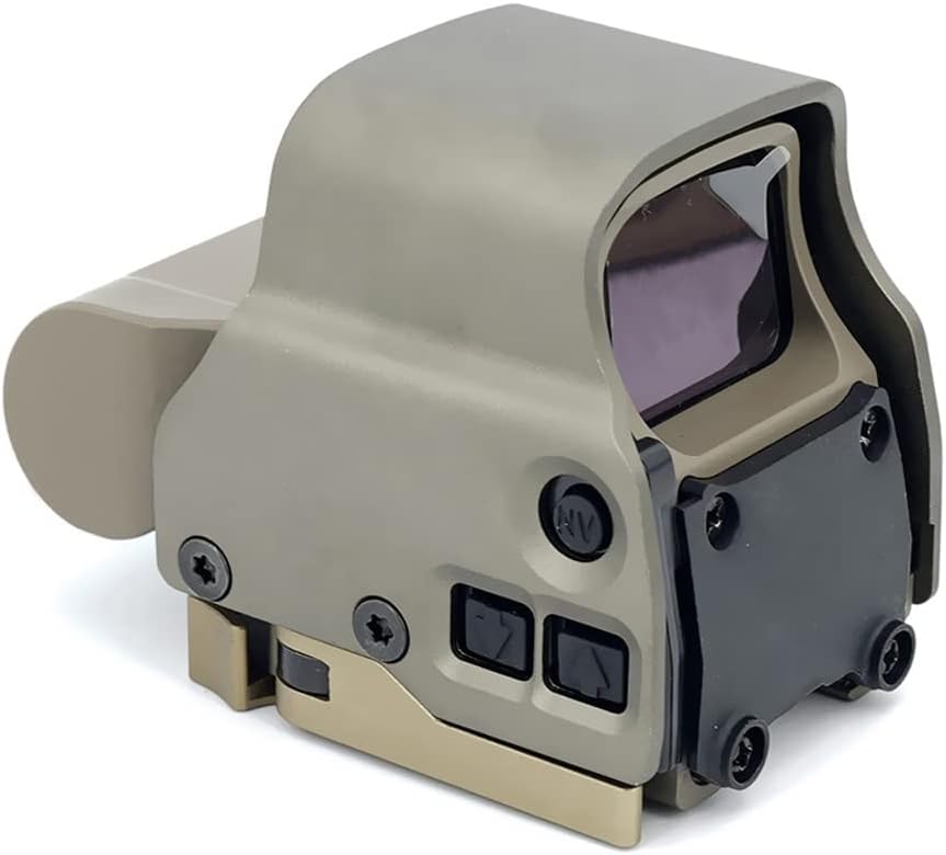 558 Green Red Dot Reflex Sight + G33 3X Magnifying Glass Combo, Optical Holographic Hybrid Sight with G33 Magnifier, Quick Release Rollover Multiplier