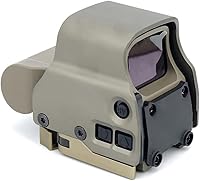 Vista 7 de 558 Green Red Dot Reflex Sight + G33 3X Magnifying Glass Combo, Optical Holographic Hybrid Sight with G33 Magnifier, Quick Release Rollover