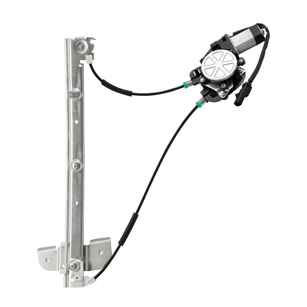 2pcs Car Window Regulator Front Left Right Side Power Electric W/Motor for Dodge for B1500/B2500/B3500 1998 for Ram 1500/2500/3500 Van 1999-2003