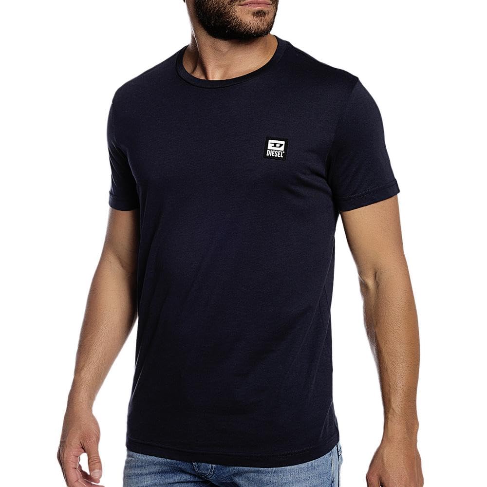 Diesel Men's  Navy Diegos K30 Cotton T-Shirt in Size XL, BrandAlley