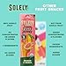 SOLELY - Organic Mango Guava Fruit Jerky - 12 Individually Wrapped Strips (12-Pack) - Fruit Leather Made from Dried Fruit - Healthy Snacks for Adults & Kids - Non GMO, Vegan Snacks - 0.8oz (23g)