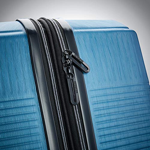 American Tourister Stratum XLT Expandable Hardside Luggage with Spinner Wheels, Blue Spruce, Checked-Large 28-Inch by American Tourister - Image 8