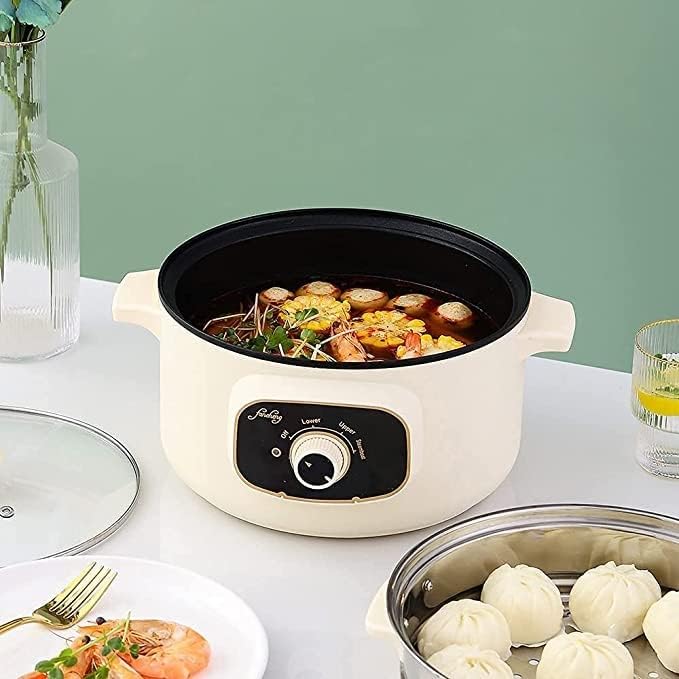 Sartén Eléctrica JYYBN 4 en 1 Antiadherente Acero Inoxidable 1000W miniatura 3