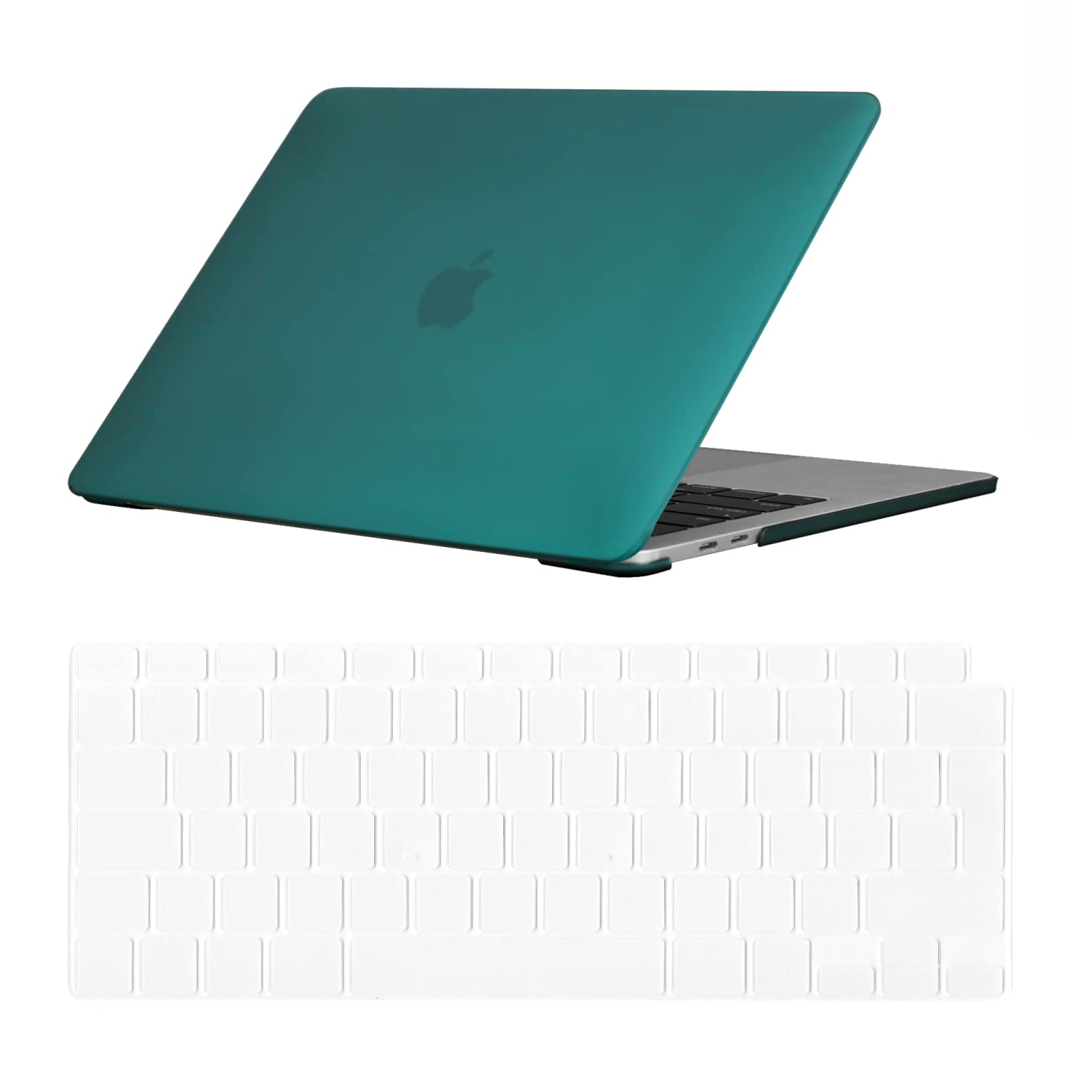 Se7enline Compatible with 2025 2024 2023 2022 2021 MacBook Pro 14 inch Case Hard Shell Laptop Cover for Macbook Pro A2918 A2992 A3112 A3401 A2779 A3434 M5 M4 M3 M2 M1 &TPU Keyboard Skin,Midnight Green — view 209