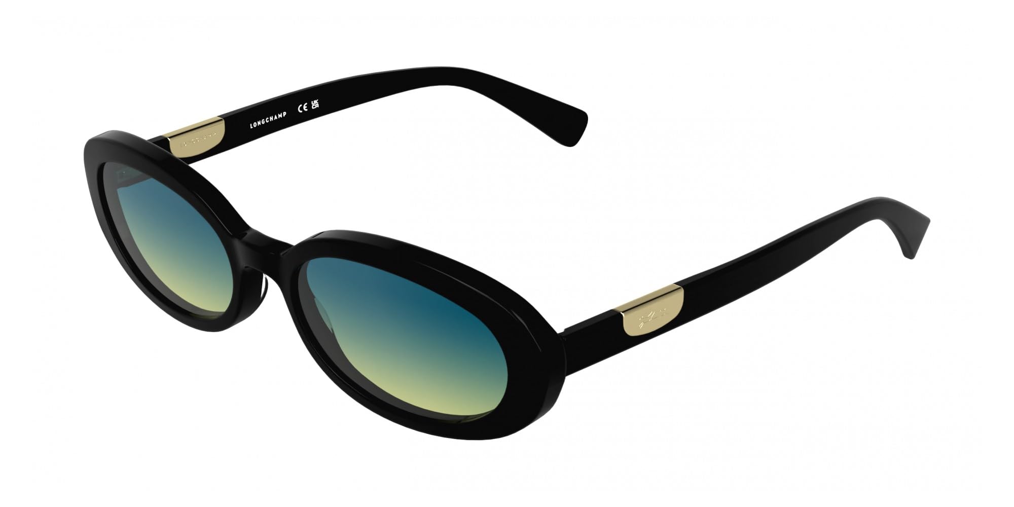 LONGCHAMP Okulary przeciwsłoneczne LO795S 001 BLACK 54/18/140 damskie