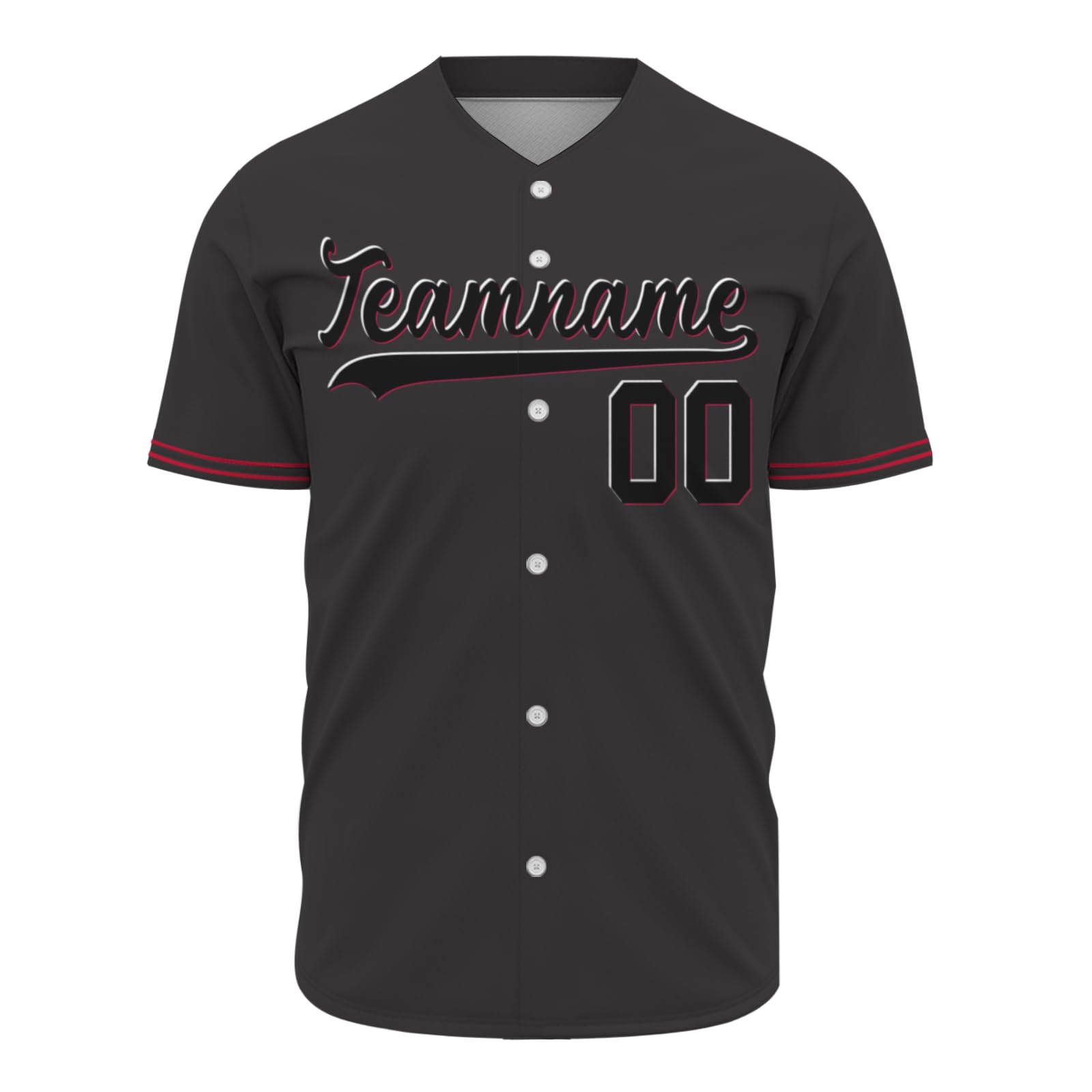 Custom Baseball Jersey Personalized Stitched Softball Jersey Hip Hop Button Down Shirt for Men Women