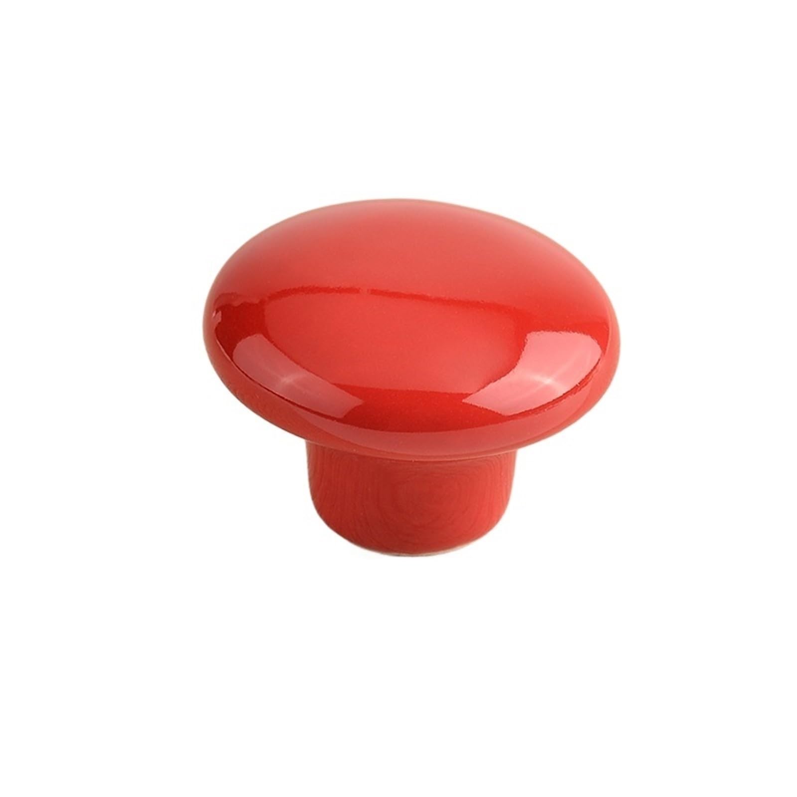 Wlihdb Red 5Pairs Drawer Pulls Knobs Single Hole Ceramic Small Dresser Handles For Chest Of Drawer(,Big)