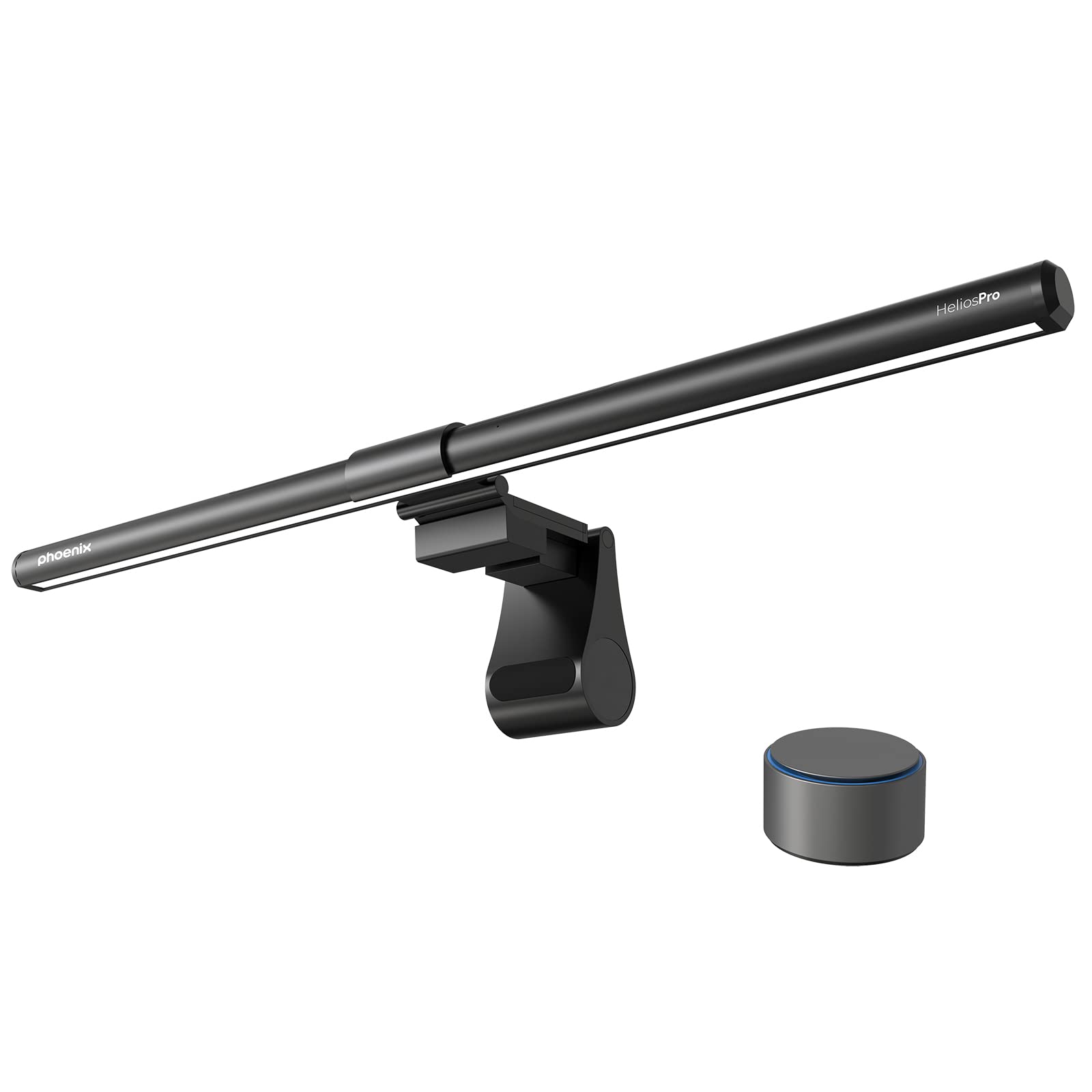 Phoenix Helios Pro Barra de luz para Monitores USB con Controlador Inalámbrico y Ajuste de Temperatura y Brillo Válido para Monitor Curvo