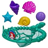SwimWays Disney Princess Ariel Tiara Net - Swimming Dive and Catch Games - Mermaid Pool Toys