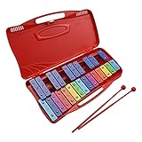 Jeffergarden Glockenspiel-Xylophon mit 25 Tönen, Farbenfrohes...