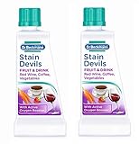 Dr Beckmann Stain Devils Tea, Red Wine, Fruit & Juice Stain Remover (2 x 50g)