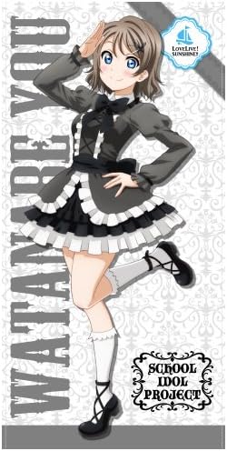 Amazon ラブライブ サンシャイン 渡辺 曜 1cm ビッグタオル ゴスロリver 約1 60cm フィギュア ドール 通販