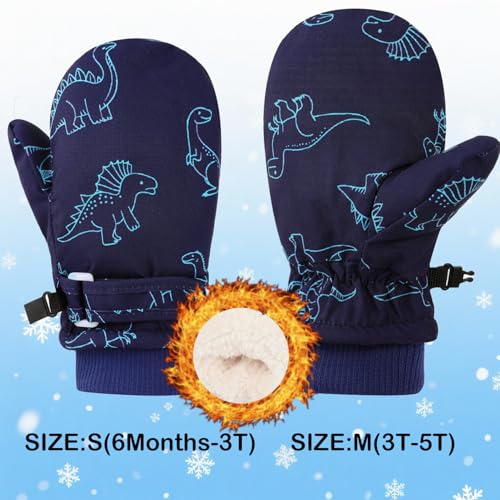 Toddler Mittens Kids Waterproof Mitten Kid Winter Gloves For Boy Girl Ski Glove Warm3