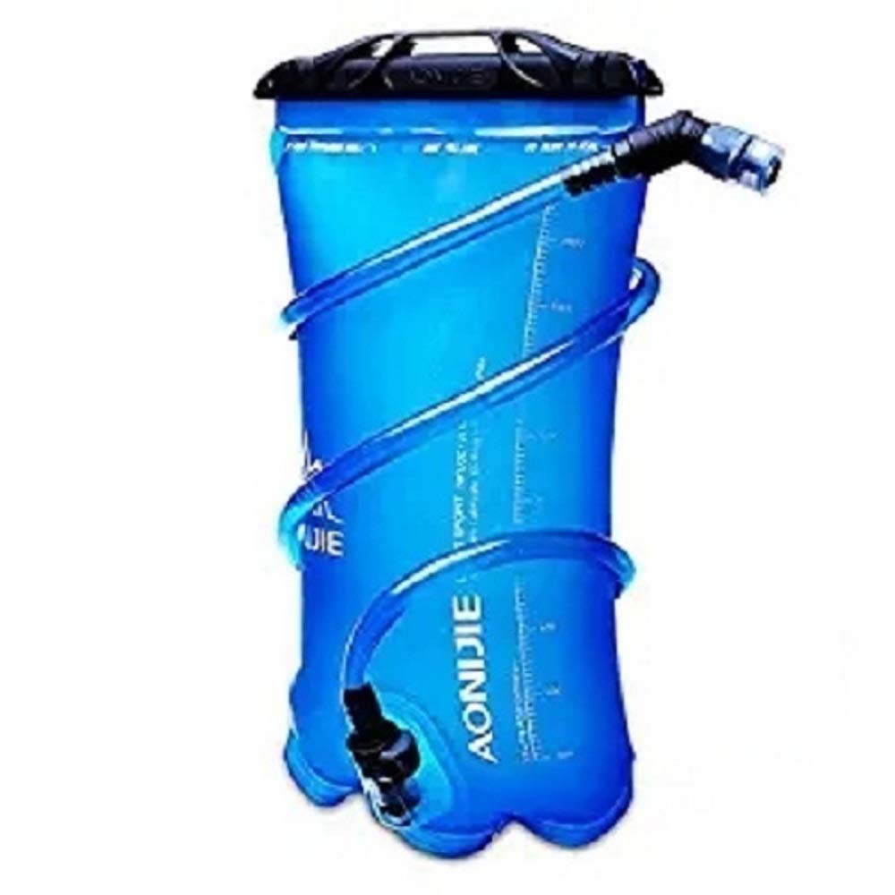 AONIJIE 1.5L/2L/3L Foldable TPU Water Bag Hydration Bladder For Outdoor Sport Running Camping Hiking Bicycle (3L (101.5oz))