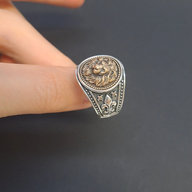 Amazon.com: VARTOVAR JEWELRY Men's Signet Ring with Bronze or