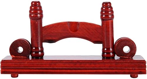 Rodipu - Soporte para ventilador de mano, resistente y duradero, soporte decorativo para ventilador de mano, para fiestas de exposición, bodas (rojo