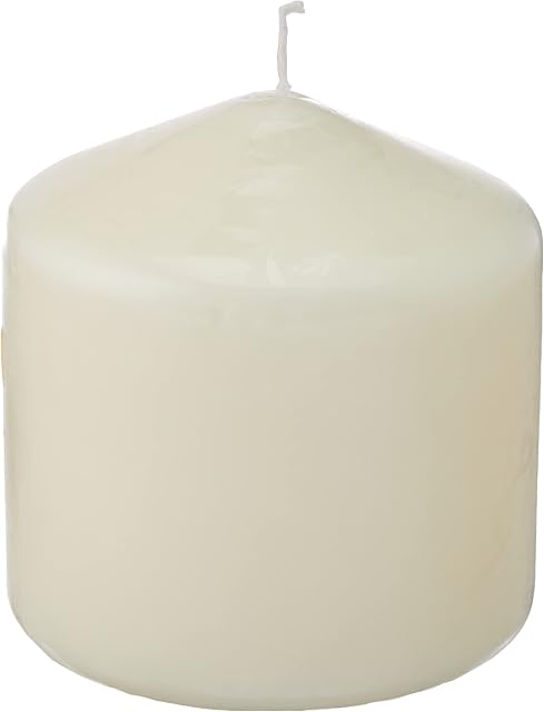 Bolsius, Ivory, Paraffin Wax, Pillar Candle 100 x 100